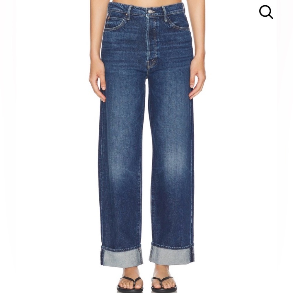 MOTHER SPITFIRE NERDY CUFF JEANS